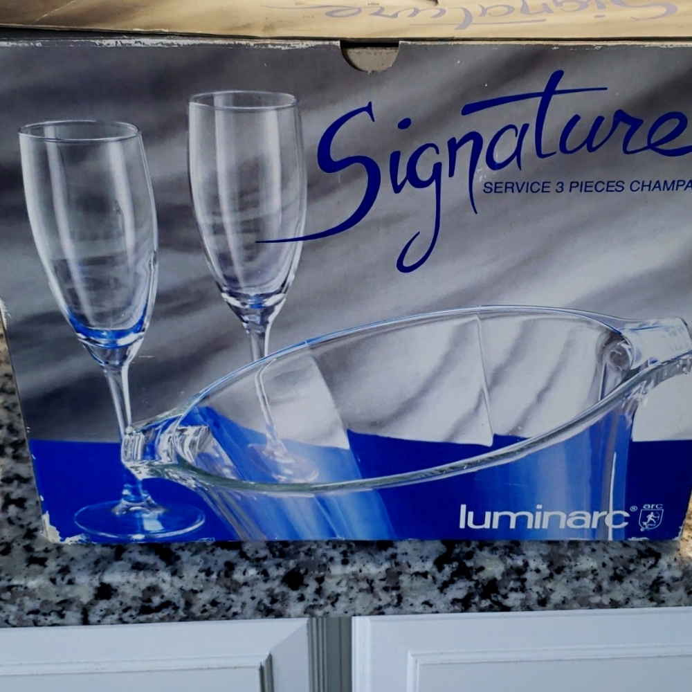 Champagne 3 pc set